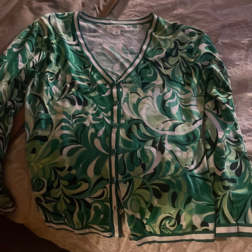 VINTAGE cardigan sweater/top